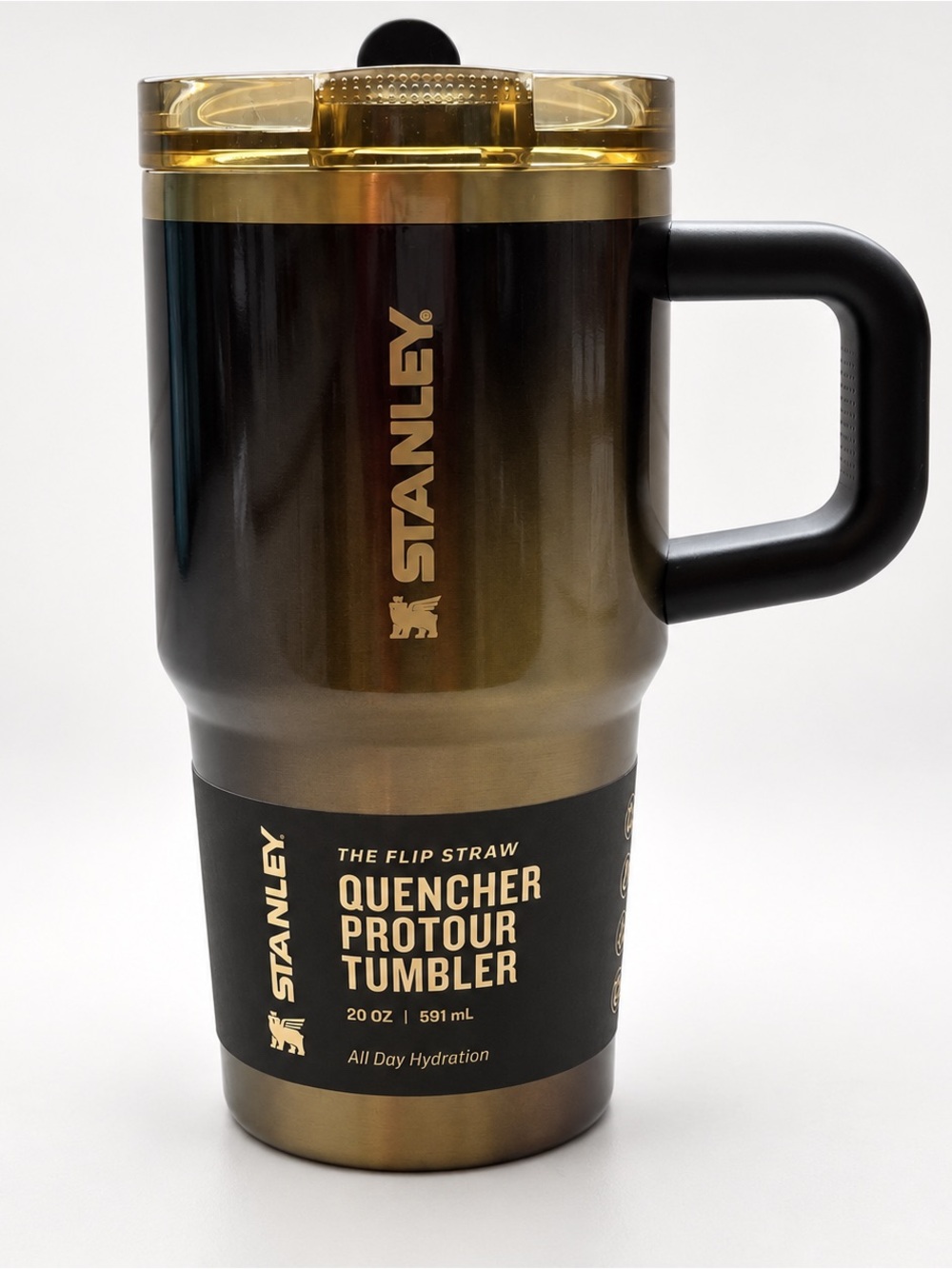 Stanley Quencher ProTour 20oz Black Honey Limited Edition Tumbler NEW